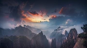 群峰顶