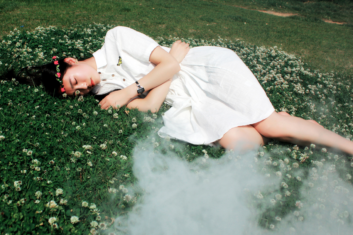 morigirl我为夏天添加一点小清新