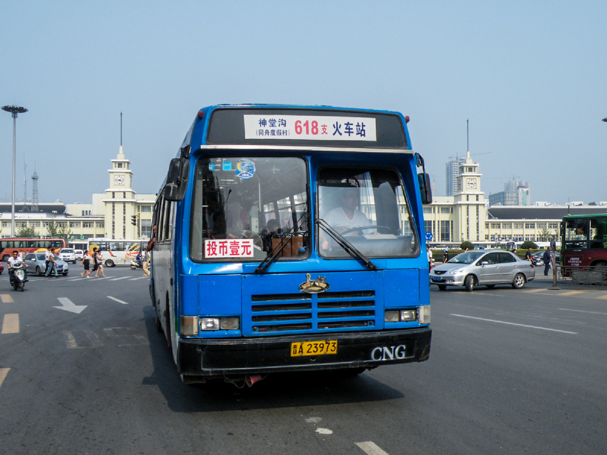 我村公交大一路的老黄河