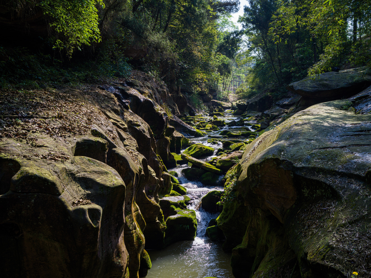 地质奇观:重庆江津龙吟雕岩谷 - 飞云飞渡 - 图虫