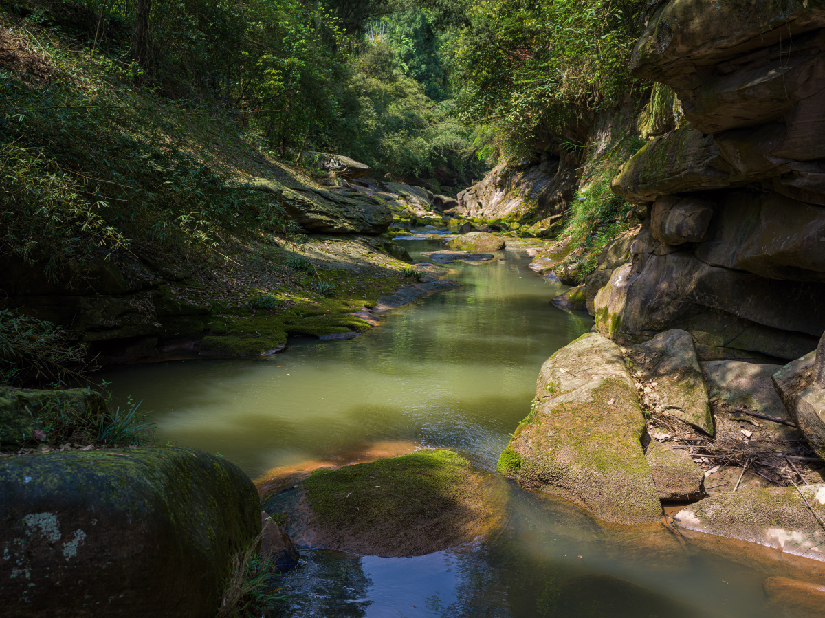 地质奇观:重庆江津龙吟雕岩谷 - 飞云飞渡 - 图虫