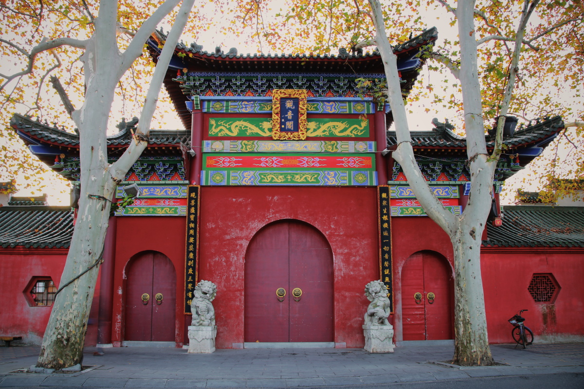 九江甘棠湖观音阁