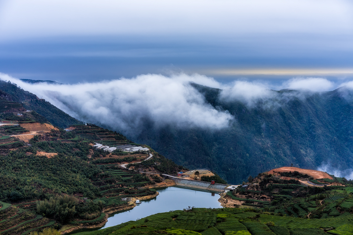 同安白交祠村云海