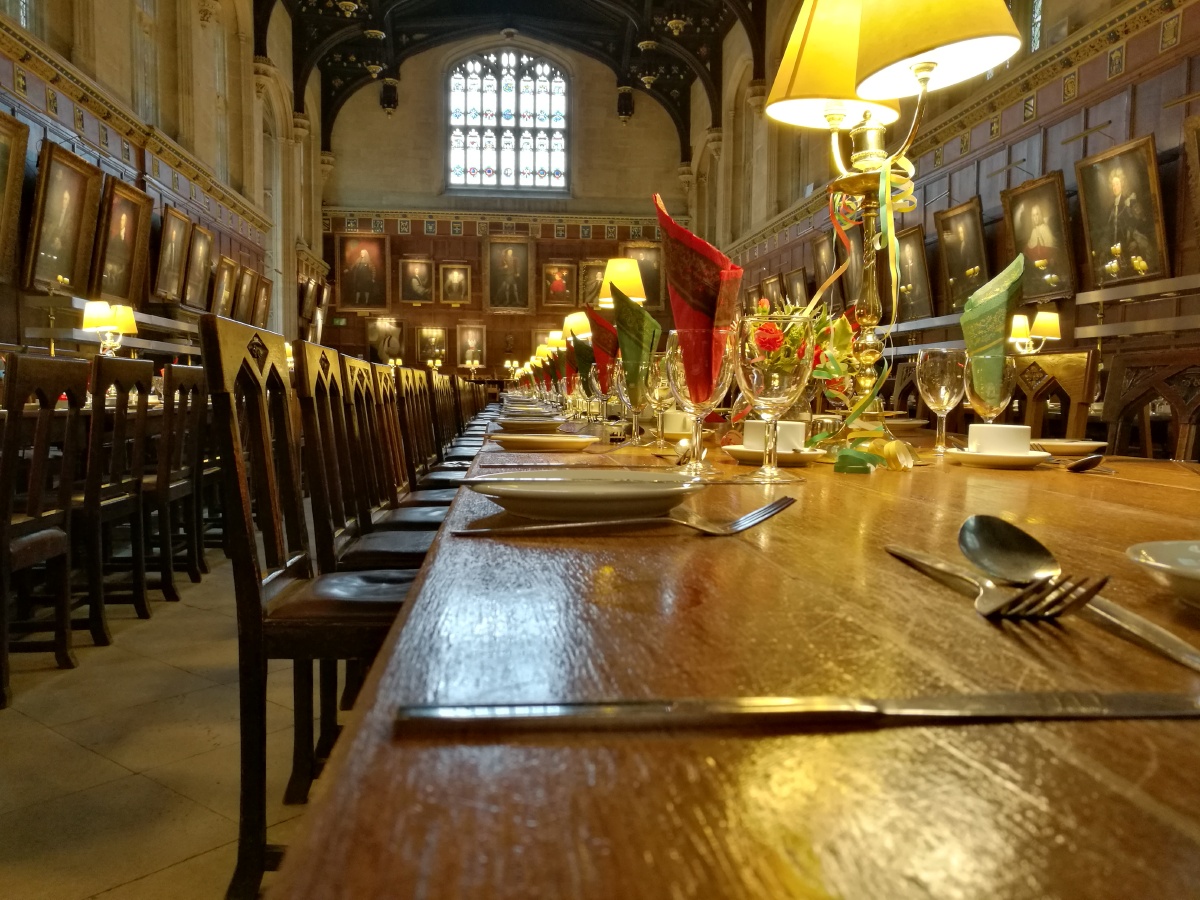 牛津基督学院教堂-霍格沃茨食堂