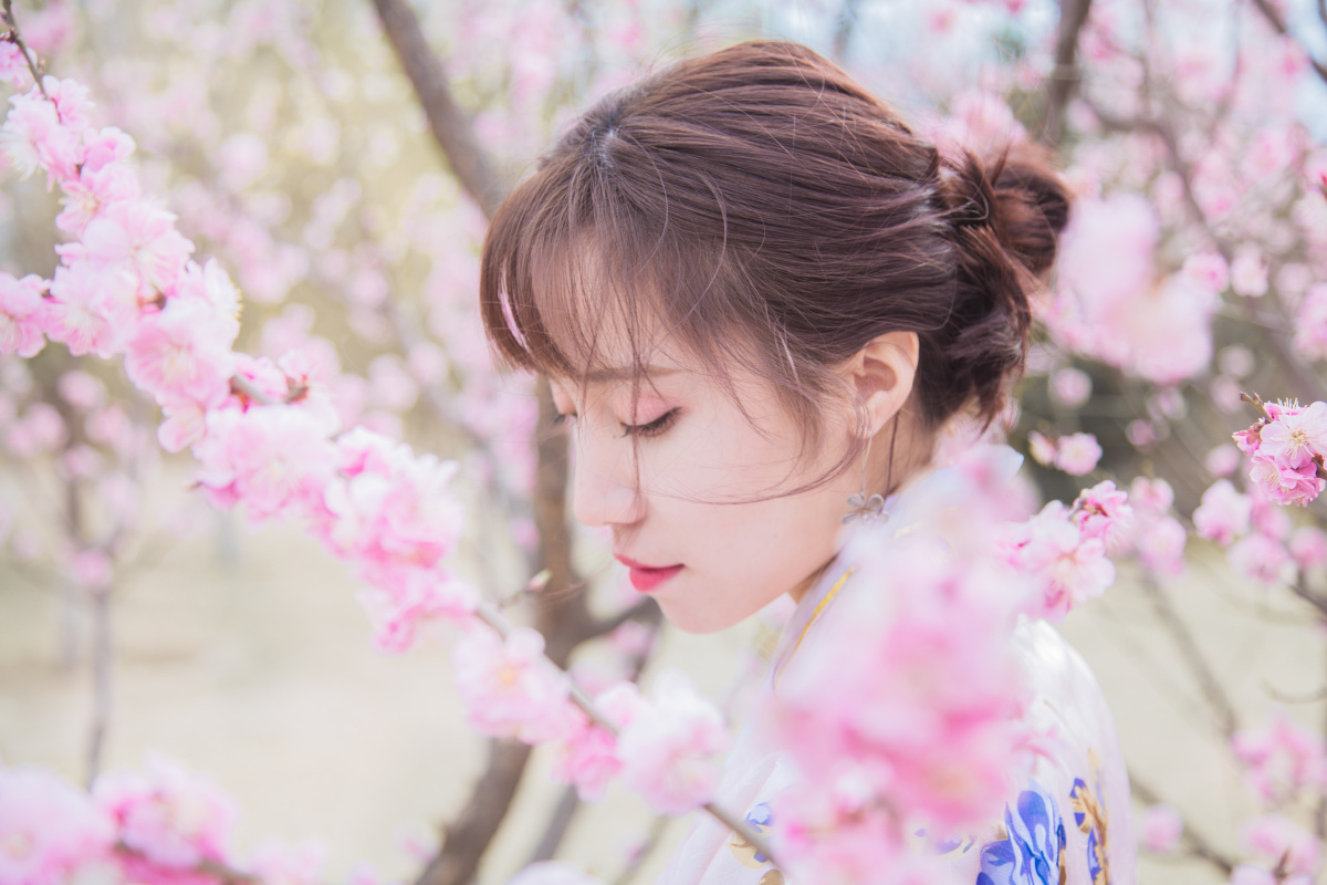 樱落 - 人像, 樱花, 小清新, 日系, 佳能, 35mm, 北京 - 无糖SUGARLESS - 图虫摄影网