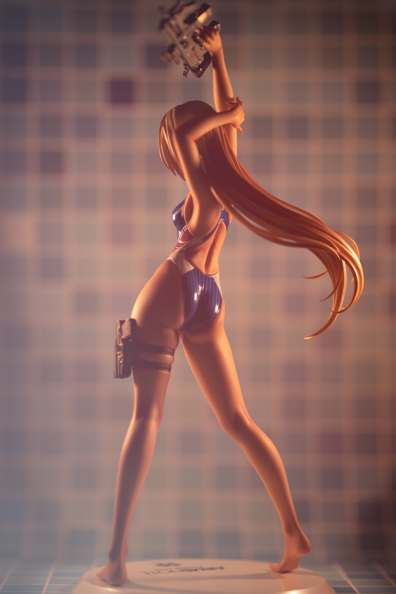 amakuniarmsnote游泳部的后辈手办拍摄