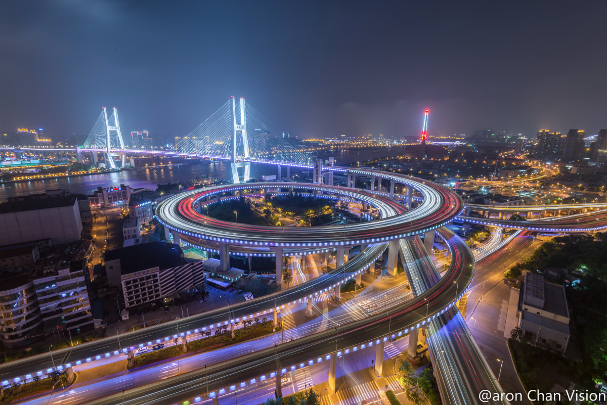 黄浦江上的大桥们