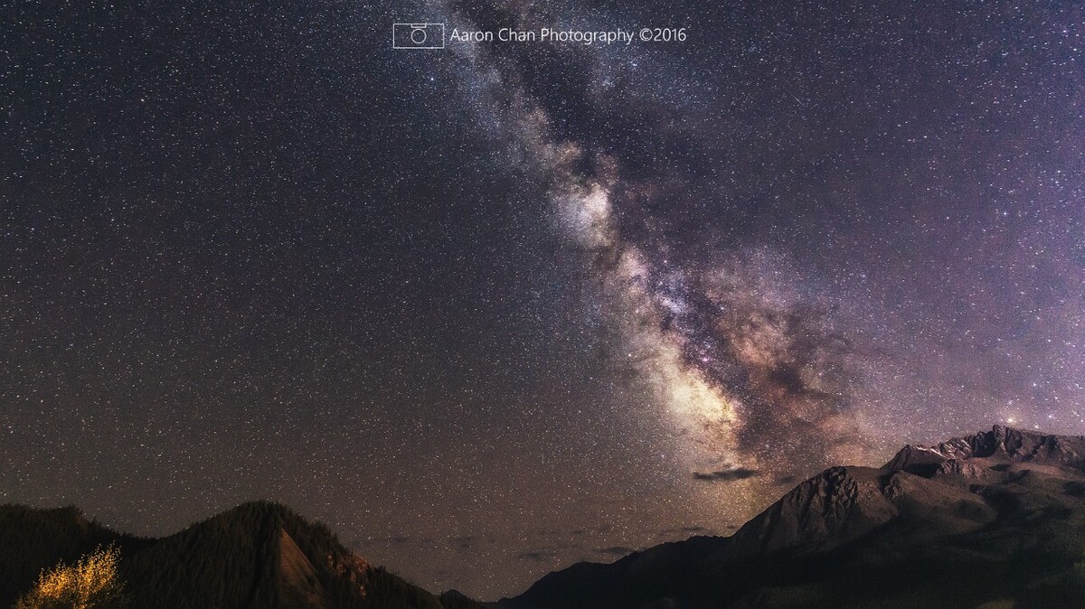当你仰望星空的时候，所有梦想都会慢慢实现。