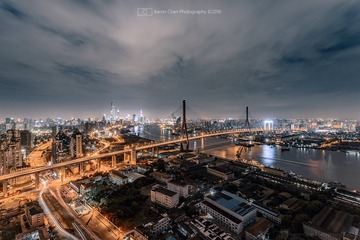 杨浦大桥——黄浦江上第二座斜拉桥