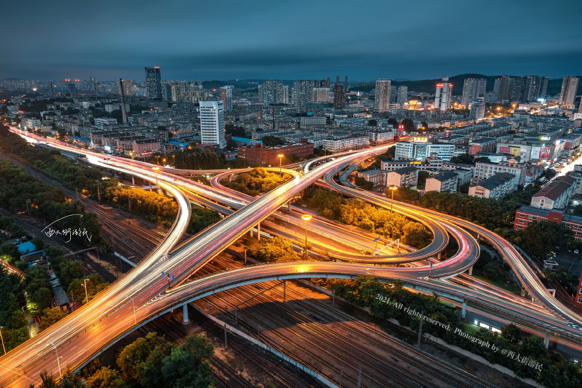 辽宁鞍山五一立交桥