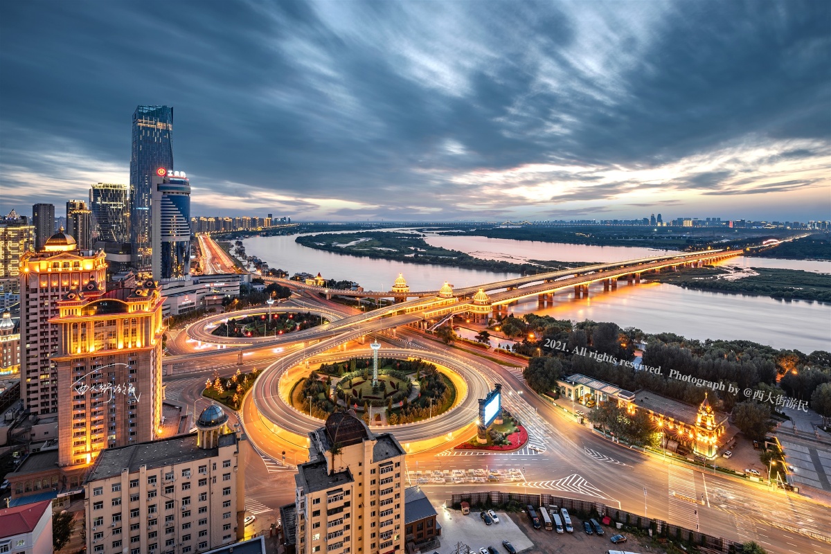 黑龙江哈尔滨松花江公路大桥