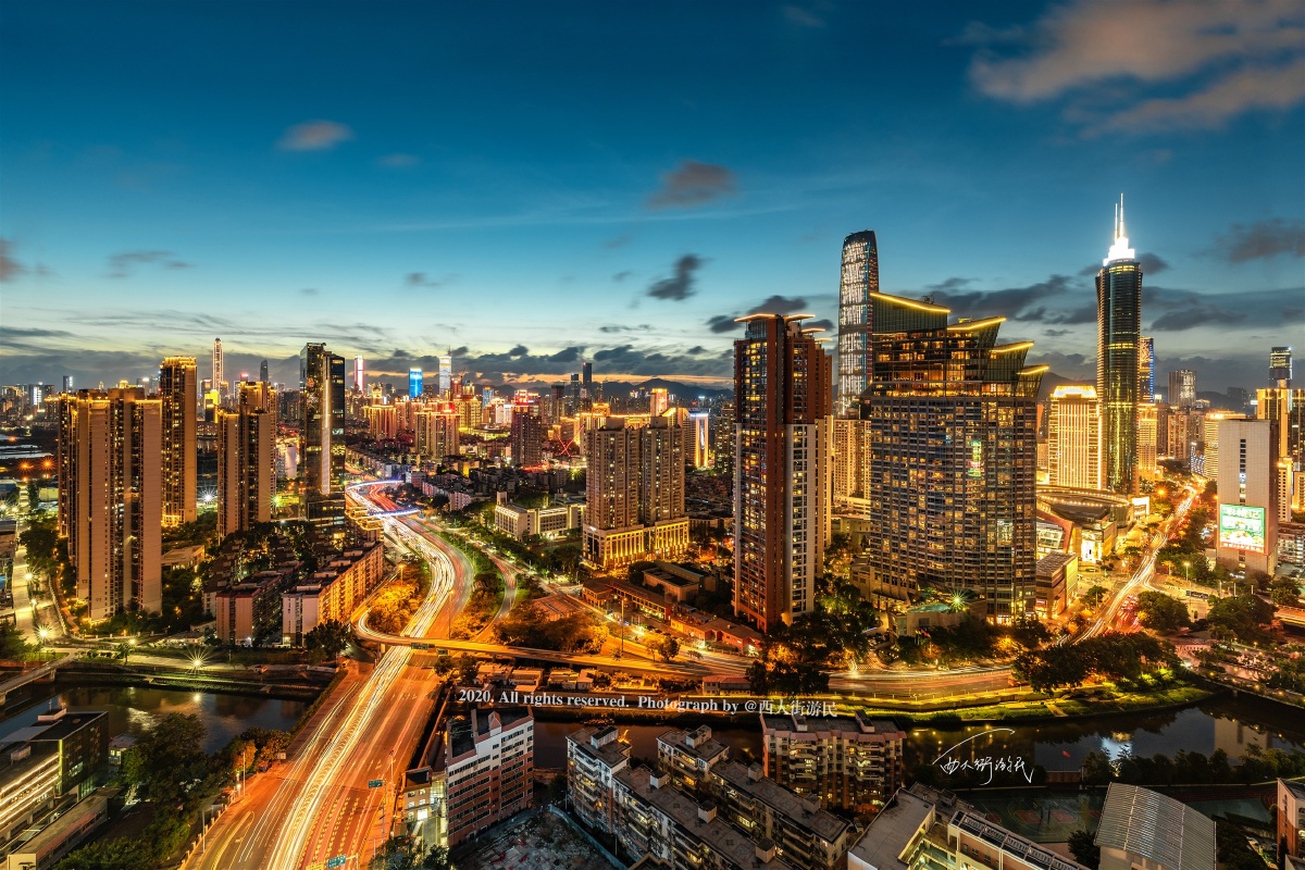 广东深圳滨河大道布吉河