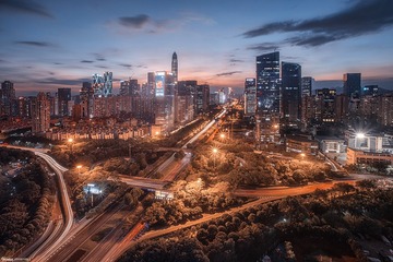 微醺的黄昏