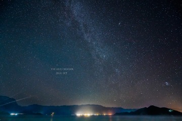 又见泸沽湖星空