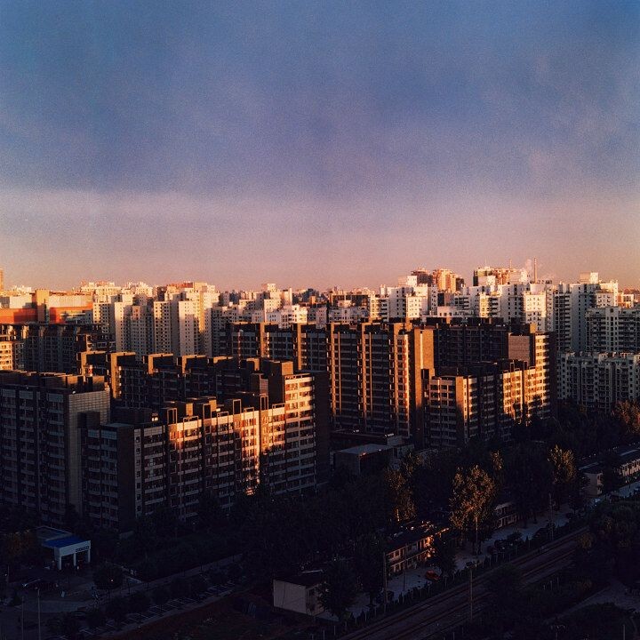北京 8月的夕阳<br />
