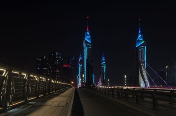 运河桥夜色GDD