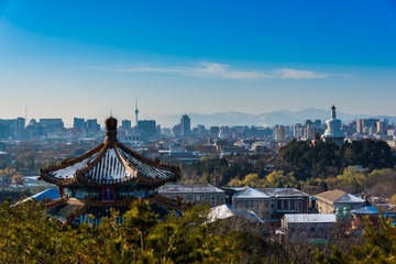 两座白塔