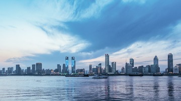 夜色红谷滩