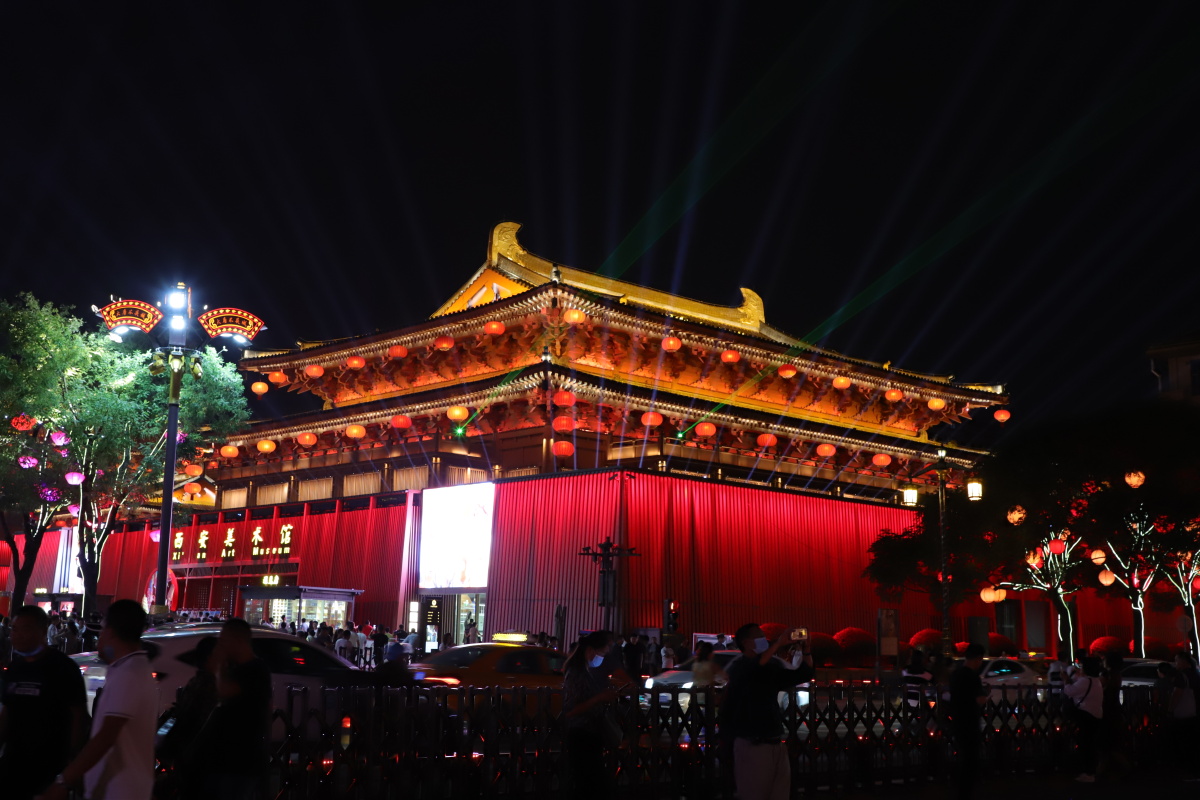 梦回大唐盛世重现打卡网红地大唐不夜城很震撼来西安一定要来感受一下