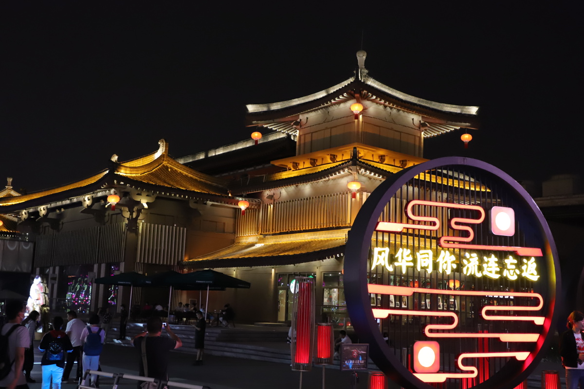 梦回大唐盛世重现打卡网红地大唐不夜城很震撼来西安一定要来感受一下