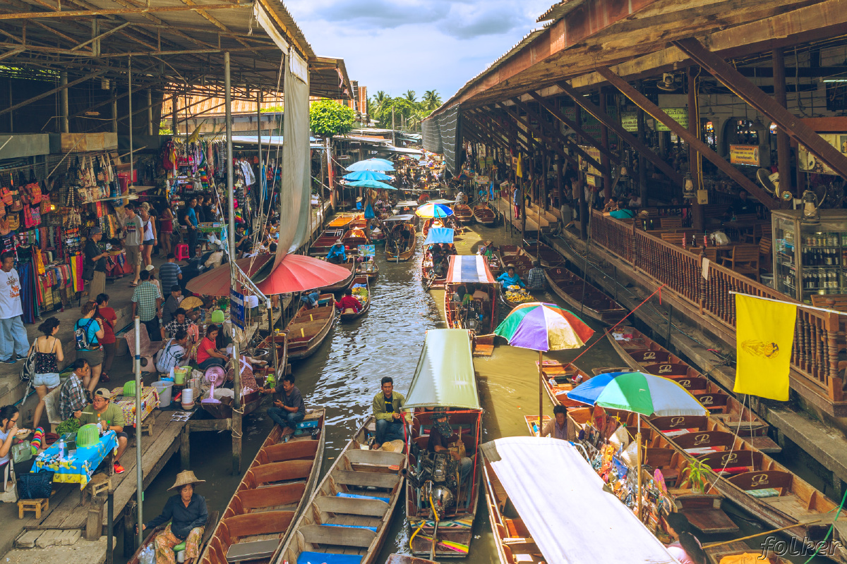 丹嫩沙多水上市场二