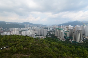 DSC_0127 科豆坪下望沙田圍一帶