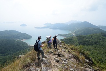 DSC_0057 釣魚翁山頂遙望清水灣及田下山一帶優美自然風光
