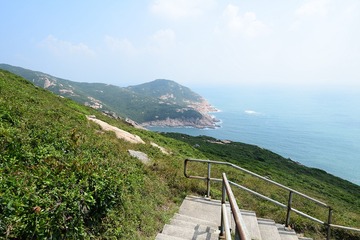 DSC_0114 落山途中東望東咀頂