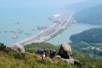 DSC_0078 眺望大蠔灣、小蠔灣及北大嶼山公路