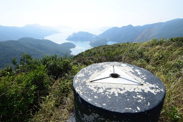DSC_0070 野豬徑山頂眺望石碑山、大潭港、白筆山、蓮花井山、雲枕山及龍脊一帶
