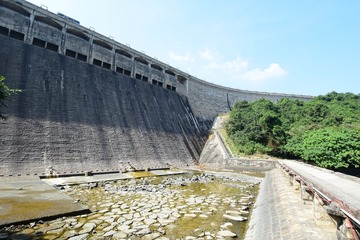 DSC_0103 大潭篤水塘堤壩底 Tai Tam Tuk Reservoir Dam