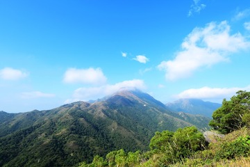 DSC_0012 遙望西面的鳳凰山及彌勒山