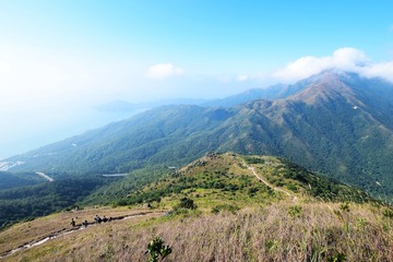 DSC_0049 鳳凰山、狗牙嶺及水口半島一帶盡入眼簾