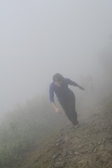 DSC_0082 霧中的昂平棧道