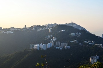 DSC_0124 金馬倫山西北面的歌賦山及山頂一帶