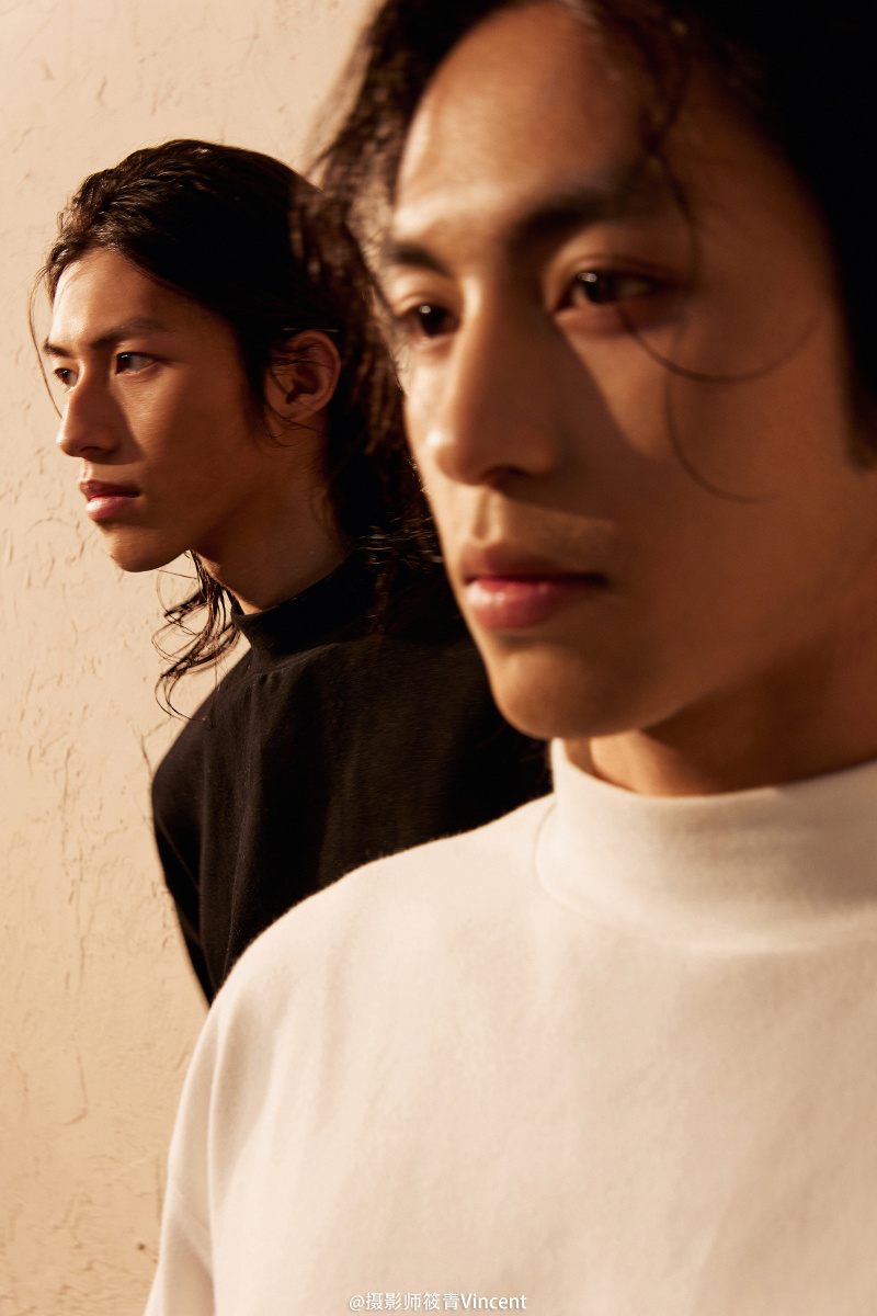 男装photographer筱青vincentmodel广广东东makeup雀斑