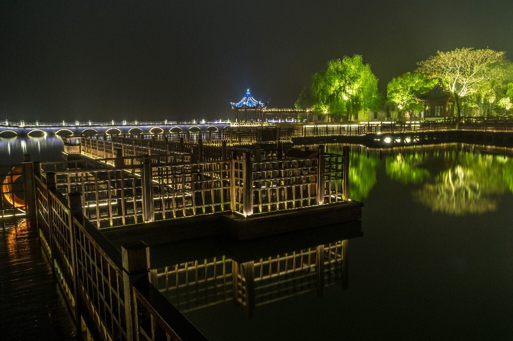 周庄夜景