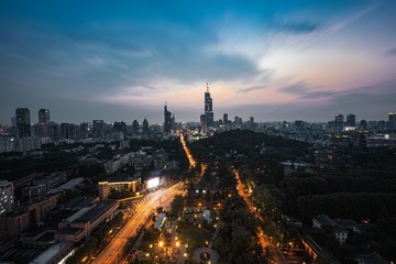 俯瞰南京