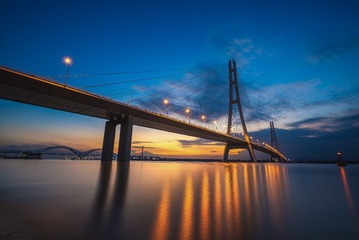 夕照三桥