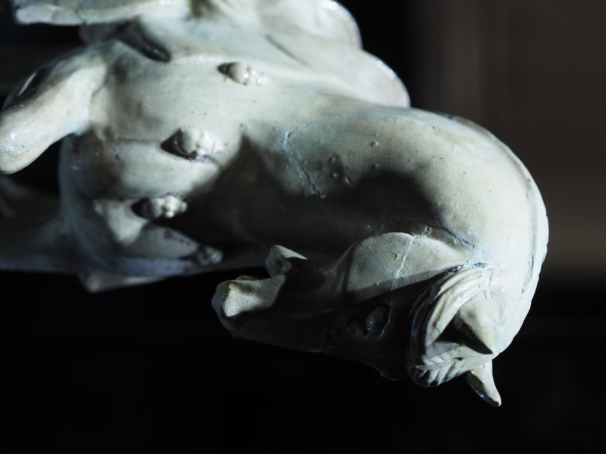 唐釉陶舞马俑朝阳市博物馆藏