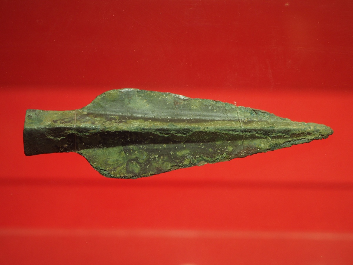 战国铜矛南宁博物馆藏