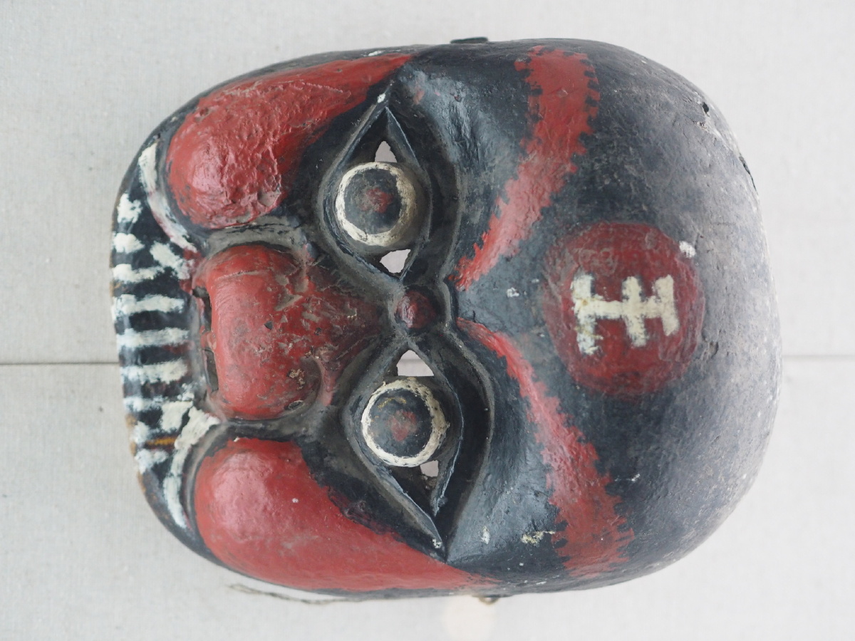 [清] 梅山文化傩戏面具 益阳市博物馆藏