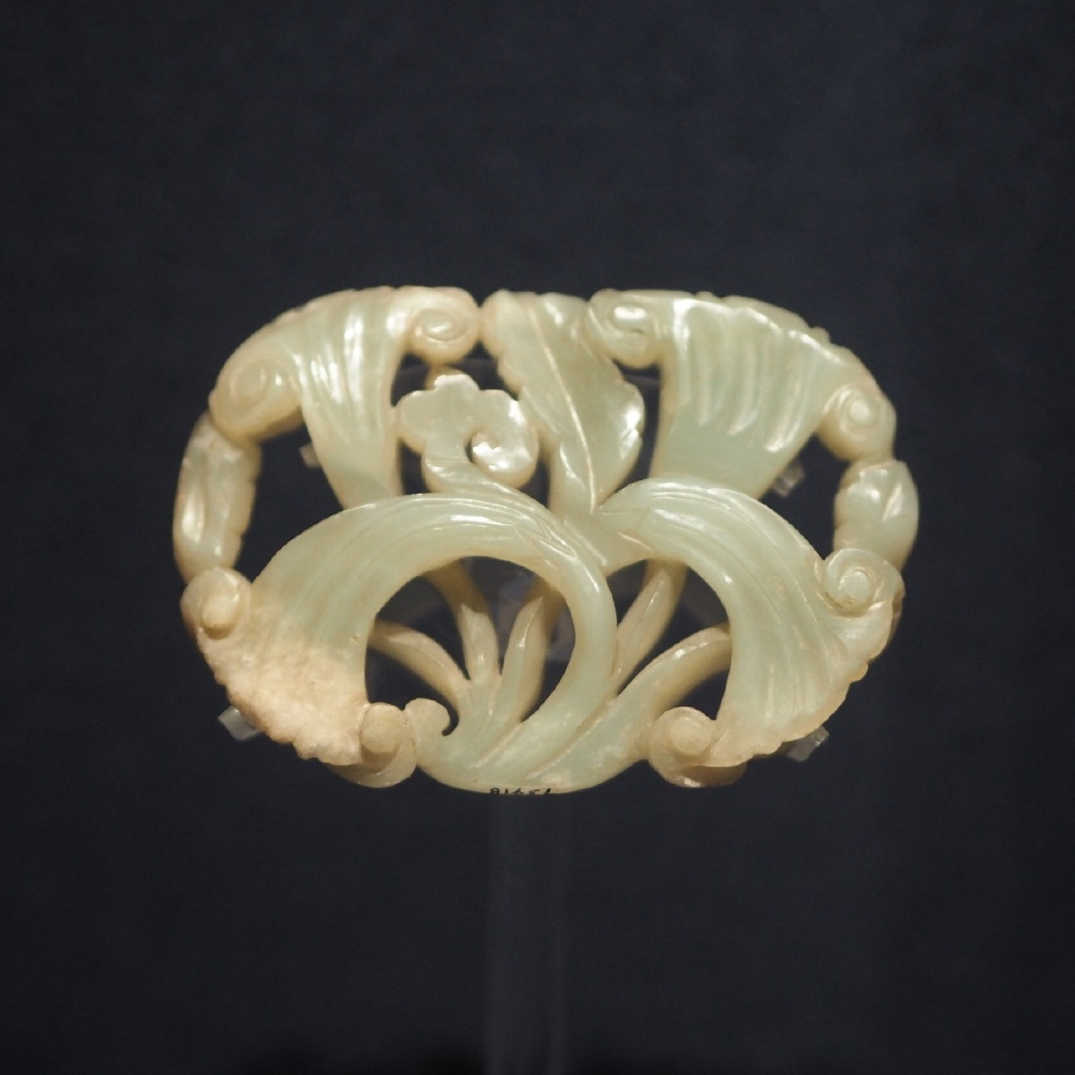 元牵牛花玉饰上海博物馆藏