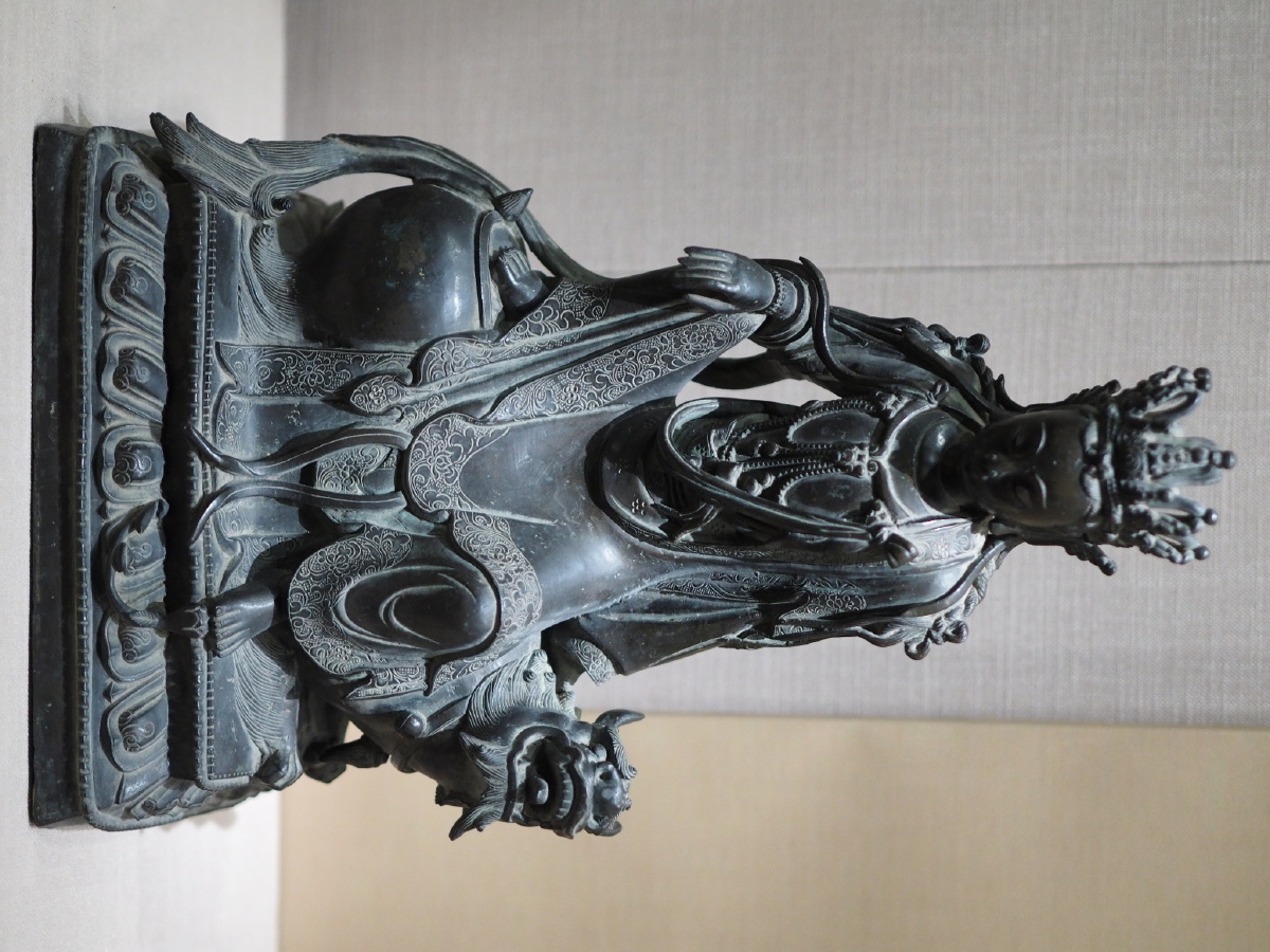 明菩萨铜造像宁夏博物馆藏