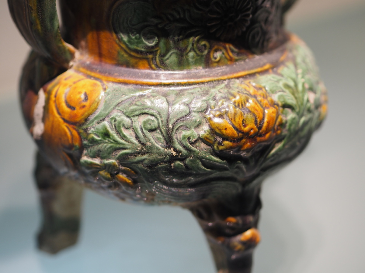 金三彩印花炉河北博物院藏