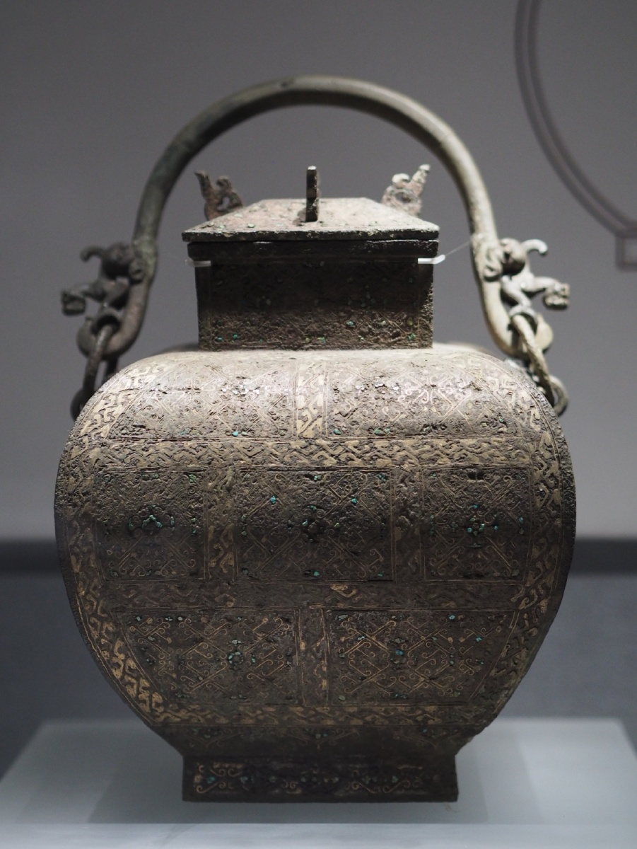 战国曾侯丙提梁壶随州市博物馆藏