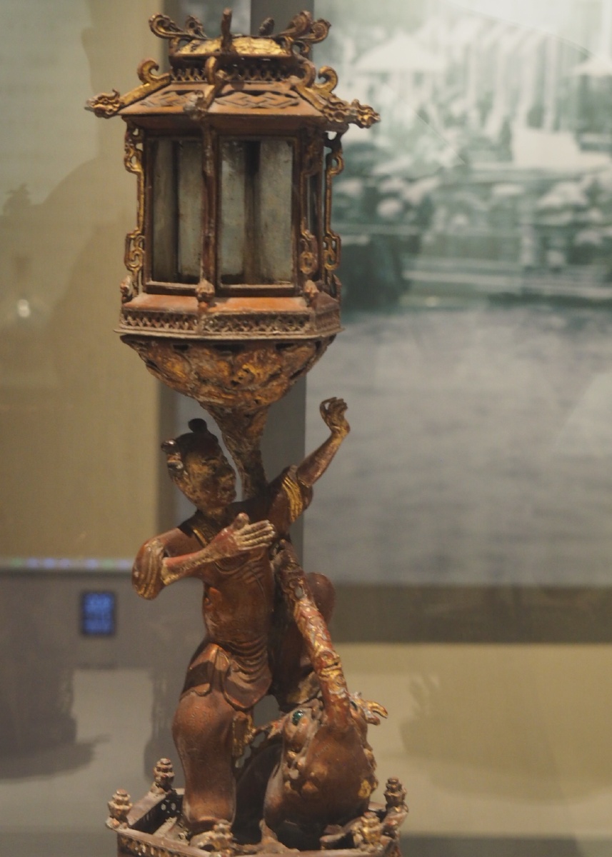 清民国汕头老字号锡制祭器油灯汕头市博物馆藏