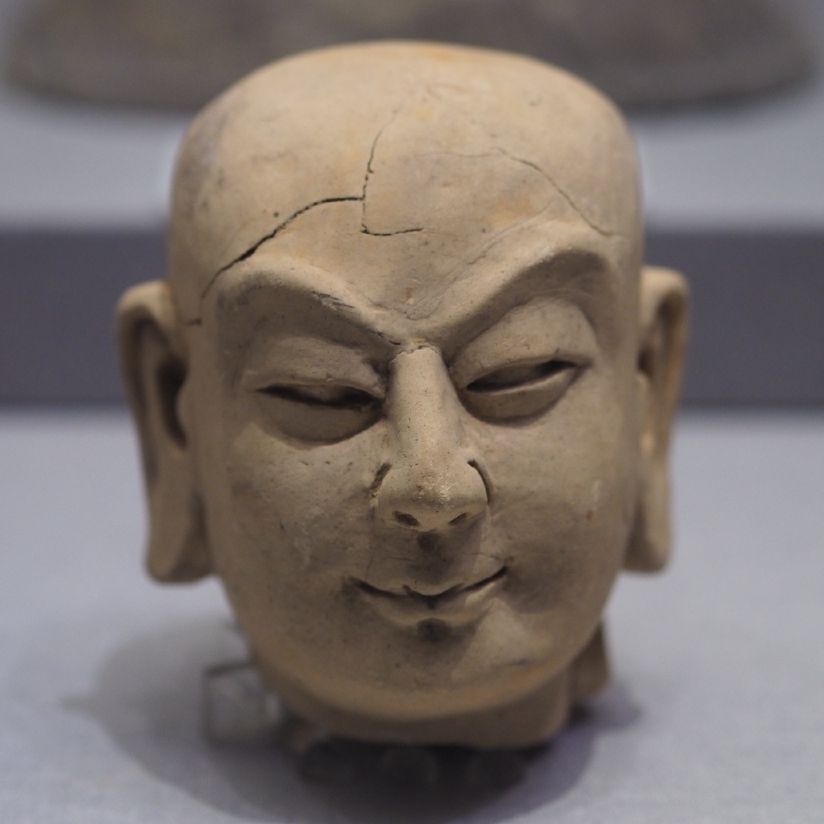 唐素胎罗汉头像桂林博物馆藏