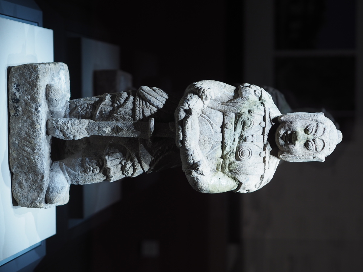 [北魏] 武士像 朝阳北塔博物馆藏