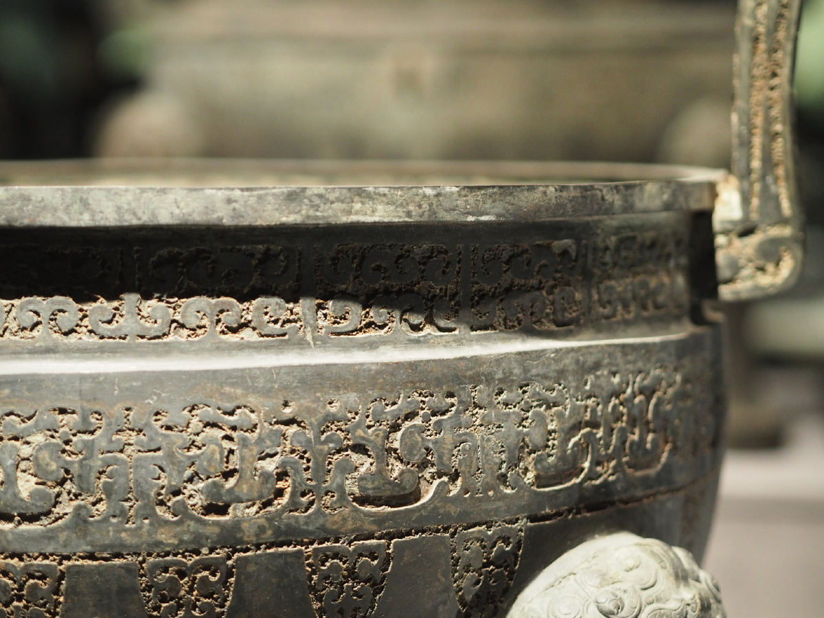 战国铜镬鼎湖北省博物馆藏曾侯乙墓展